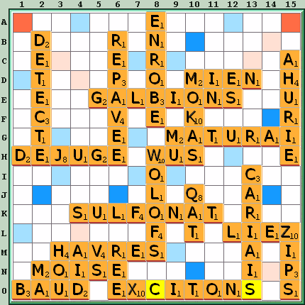 Grille de jeu