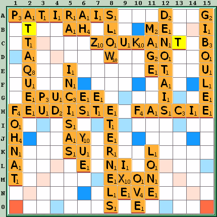 Grille de jeu