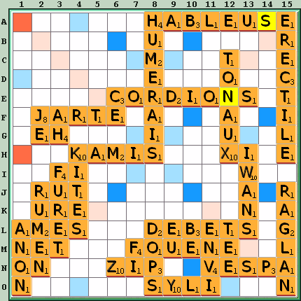 Grille de jeu