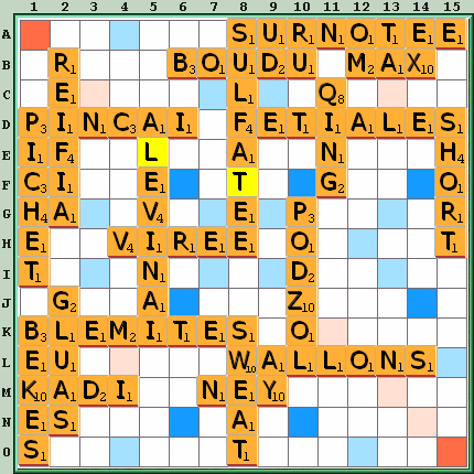 Grille de jeu