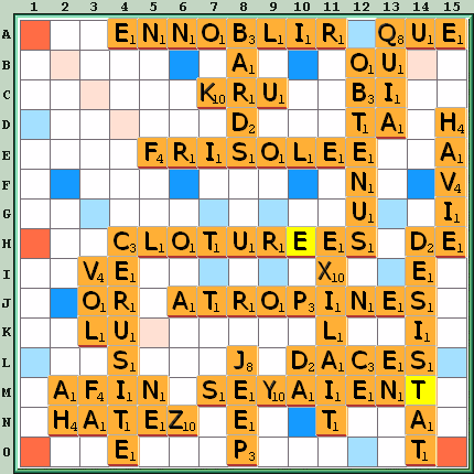 Grille de jeu