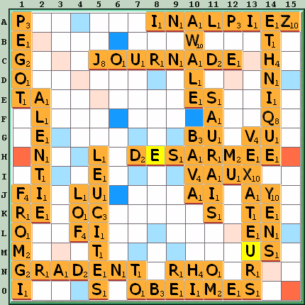 Grille de jeu