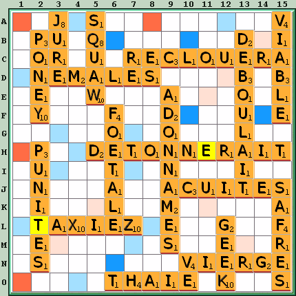 Grille de jeu