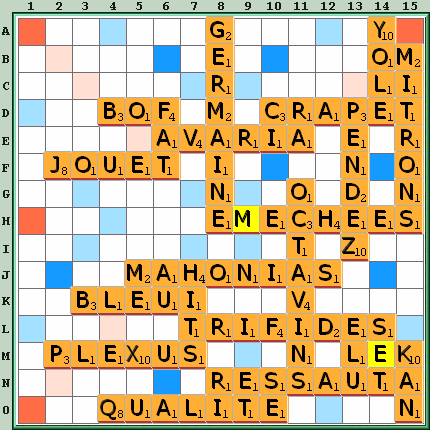 Grille de jeu