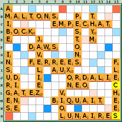 Grille de jeu