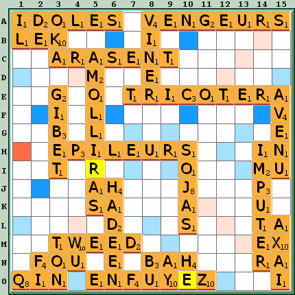 Grille de jeu