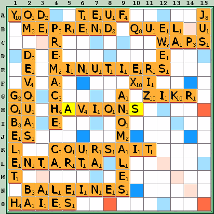 Grille de jeu