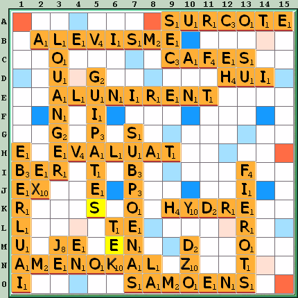 Grille de jeu