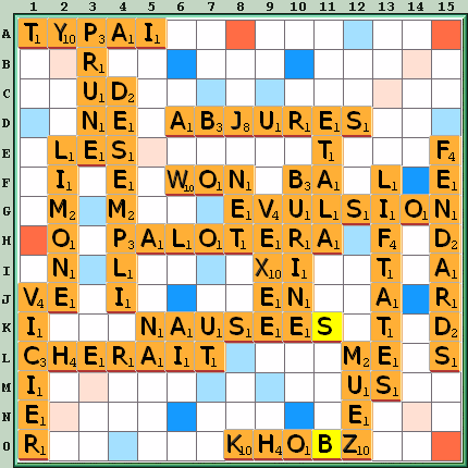 Grille de jeu