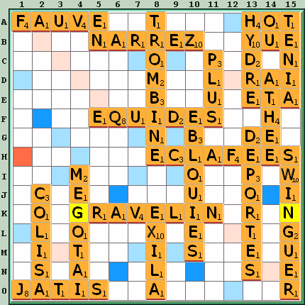 Grille de jeu