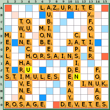 Grille de jeu