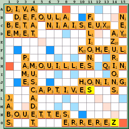 Grille de jeu