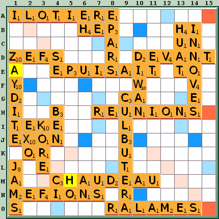 Grille de jeu