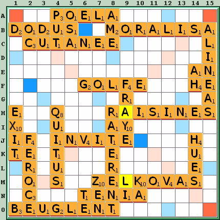 Grille de jeu