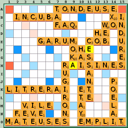 Grille de jeu