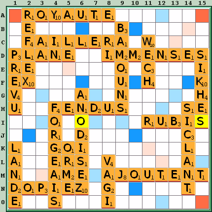 Grille de jeu