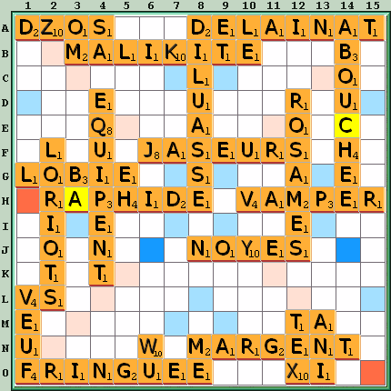 Grille de jeu