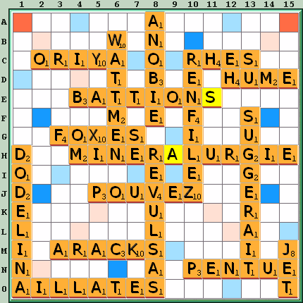 Grille de jeu
