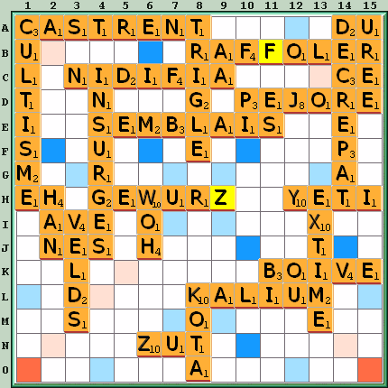 Grille de jeu