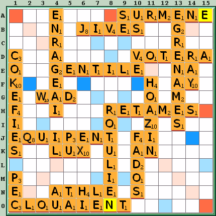 Grille de jeu