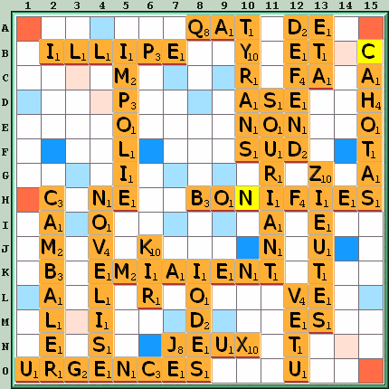 Grille de jeu