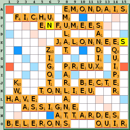 Grille de jeu