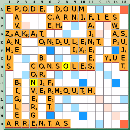 Grille de jeu