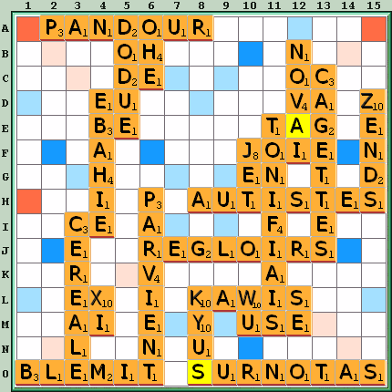 Grille de jeu