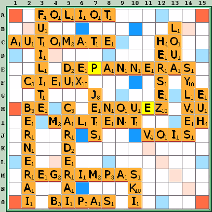 Grille de jeu