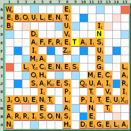 Grille de jeu