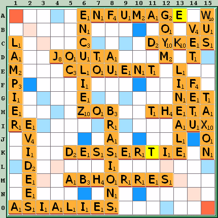 Grille de jeu