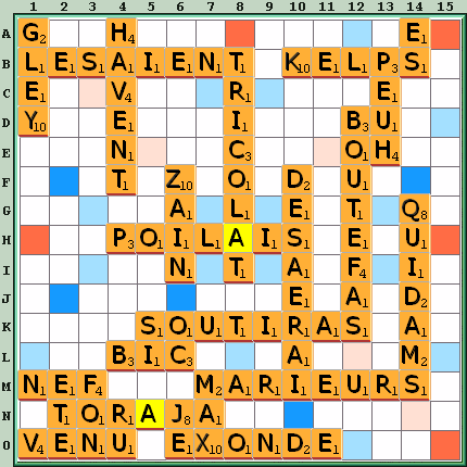 Grille de jeu