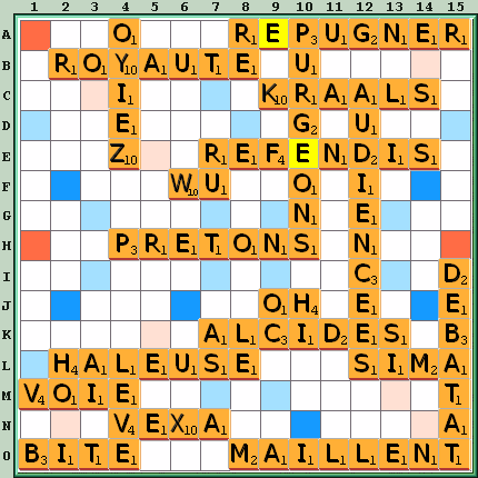 Grille de jeu