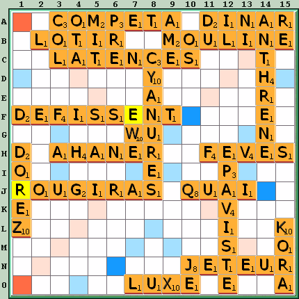 Grille de jeu