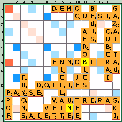 Grille de jeu