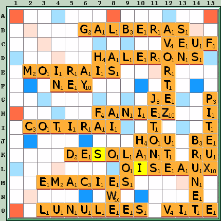 Grille de jeu