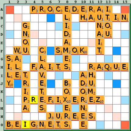 Grille de jeu