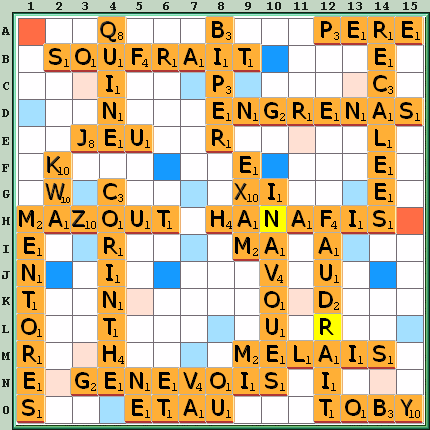 Grille de jeu