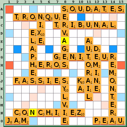 Grille de jeu