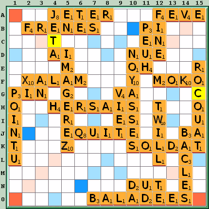 Grille de jeu