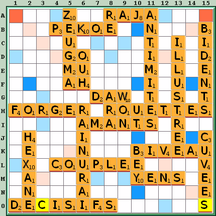 Grille de jeu