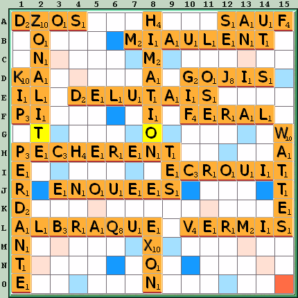 Grille de jeu