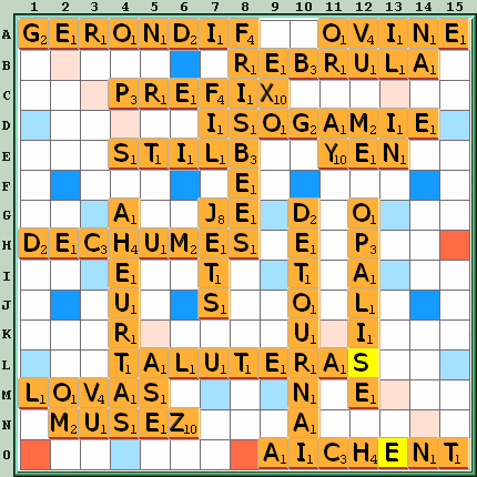Grille de jeu