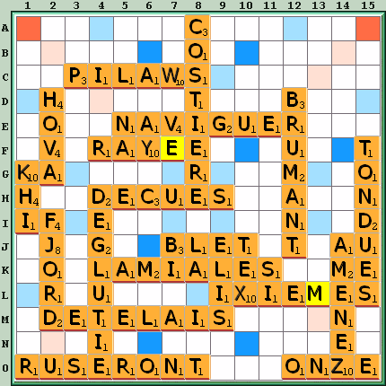 Grille de jeu