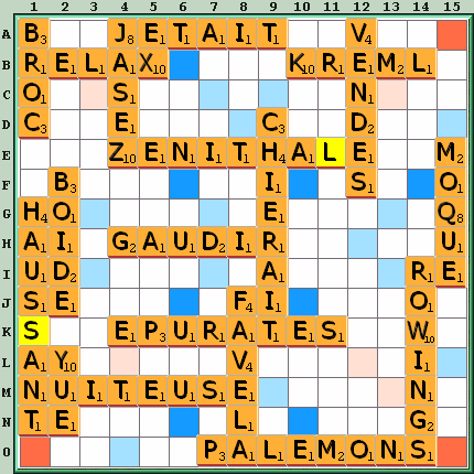 Grille de jeu