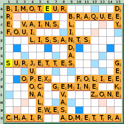 Grille de jeu
