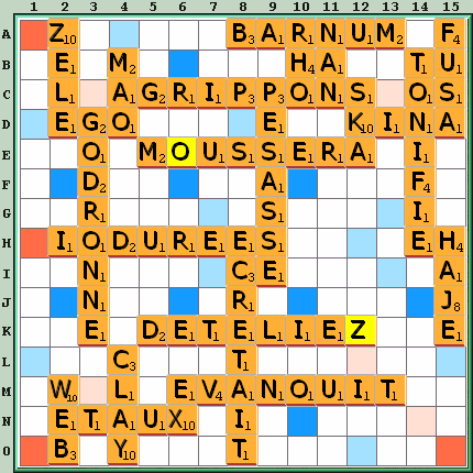 Grille de jeu