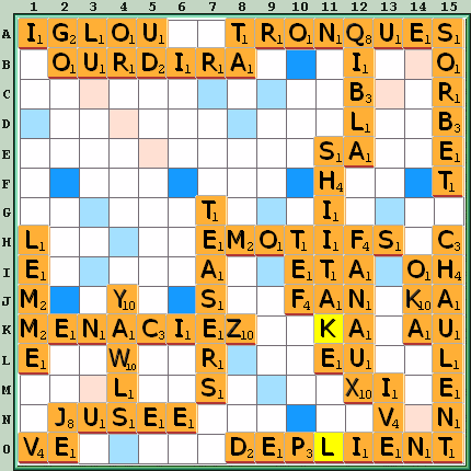 Grille de jeu