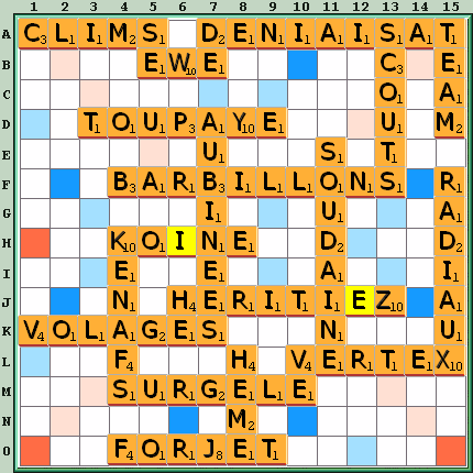 Grille de jeu