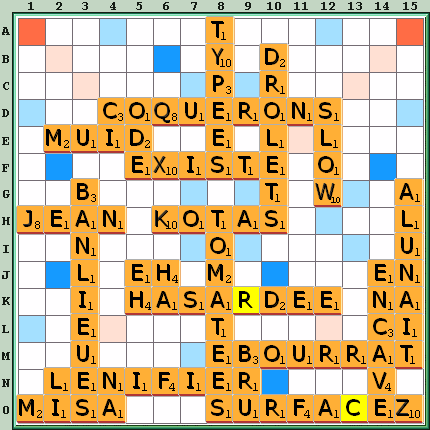 Grille de jeu